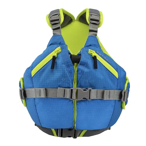 Astral Otter 2.0 Kids' Life Jacket - Comfortable, Padded USCG Type III PFD Youth Life Vest for SUP, Sailing, & Whitewater - Blue - Youth (50-90 lbs)