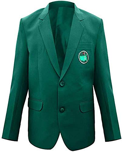 Mens Master Golf Tournament Green Blazer Coat Jacket (L)