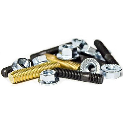 MAP Exhaust Manifold Stud and Nut Kit Replacement Compatible with Mitsubishi 7 Bolt DSM Evo