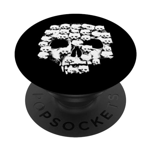 Cat Skull Kitty Skeleton - Costume spettrale di Halloween Cat Soul PopSockets PopGrip Intercambiabile