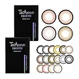 カラコン TeAmo マンスリー 2枚ｾｯﾄ 【度あり 度なし】15.0mm レーシーベージュ 1month (1箱1枚入り)_0.00