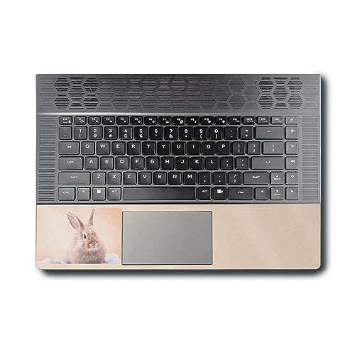 Image of MightySkins Glossy Glitter Skin Compatible with Alienware X16 R1 (2023) Full Wrap Kit - Bunny | Protective, Durable High-Gloss Glitter Finish | Easy to Apply & Change Styles | Made in The USA