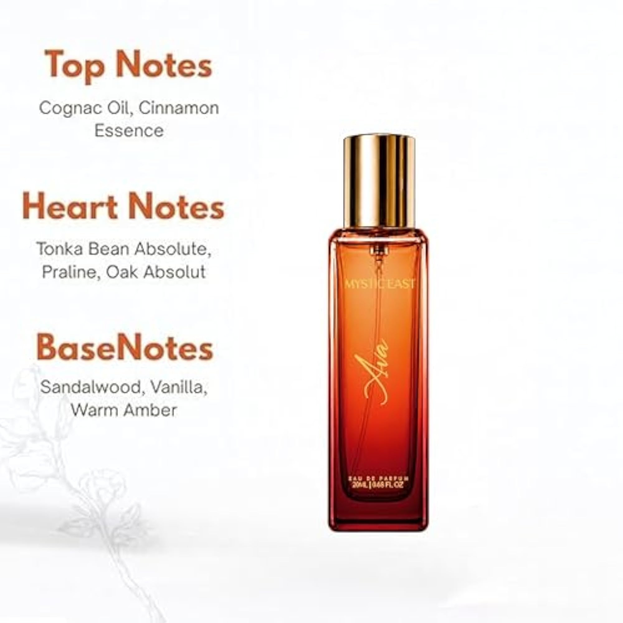 AVA Unisex Eau de Perfume, Long Lasting Fragrance