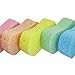 MIRASOLITO 5 Pcs Assorted Color 8 Shape Cleaning Wash Sponge Pad for Auto Cars