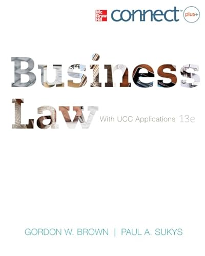 Business Law with Ucc Applications Student Edit... 1259678660 Book Cover