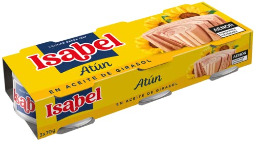Isabel tunas augaliniame aliejuje, 3 x 70g