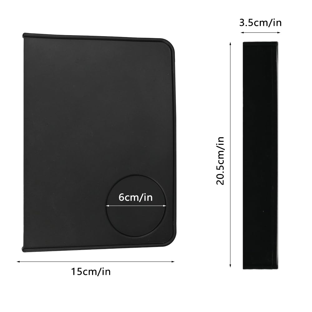 Tappetino Per Tamping Caffè In Silicone | Antiscivolo, Con Cucchiaini, Per Espresso, Design A L, Da Barista - Foto 8