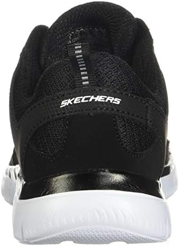 Skechers Women's Summits-New World Sneaker, Black/White, 8.5 M US | Image 2