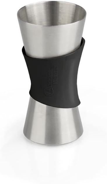 Leopold Vienna Jigger 30/50ml Black Edition, Inoxidable