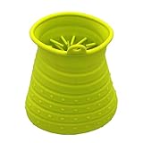 【Fácil de usar】: Para usar, agregue un poco de agua, inserte la pata embarrada, gire, seque la pata, repita para 3 patas más. Las patas sucias por dentro, las patas limpias salen, pueden quitar la suciedad de las patas de su perro antes de tocar muebles o alfombras, especialmente cuando se trata de tiempo lluvioso.