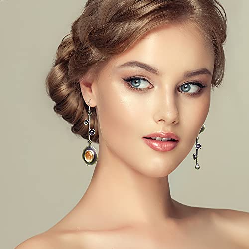 Zinc 12 Pairs Boho Jewelry Crystal Cz Earrings Set Retro Statement Leaf Water Drop Dangle Earrings For Women Girls #TOP4