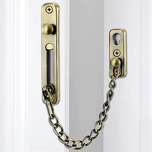 Hebilla de puerta de hotel con cadena de seguridad para habitaciones y pisos 4