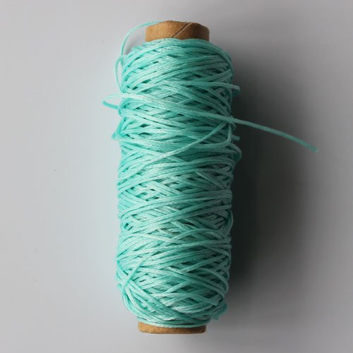 Durable 1mm 150D Leather Waxed Thread Cord for DIY Handicraft Tool Hand Stitching Thread 50 Meters Flat Waxed Sewing Line