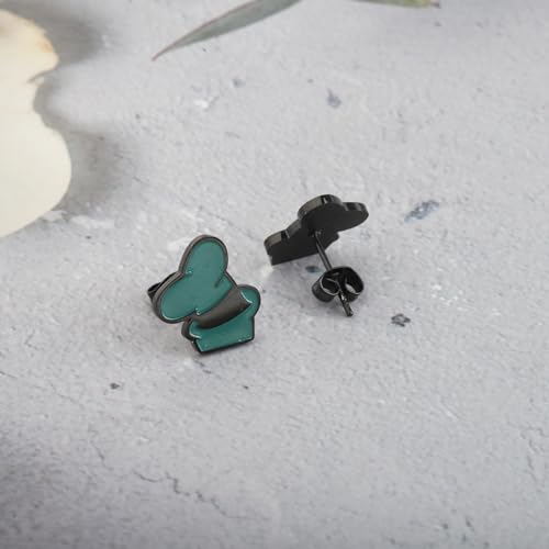 AKTAP G-f Hat Earrings Magical Kingdom Jewelry Cartoon Movie Inspired Fans Gift3