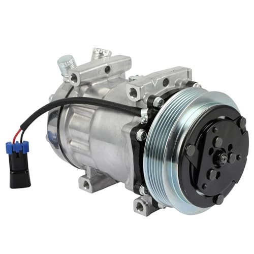Image of ECCPP AC Compressor for Caterpillar for Freightliner for Kenworth for Mack for Peterbilt Air Conditioning Compressor Rapid Cooling