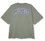 カレッジロゴスーパービッグショートスリーブトップ COLLEGE LOGO SUPER BIG S/S TOP 103243013002 LtGREEN ONE SIZE