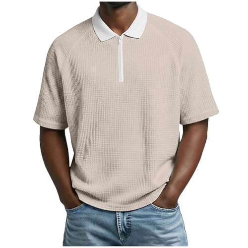 Polo de manga corta para hombre de corte slim para verano