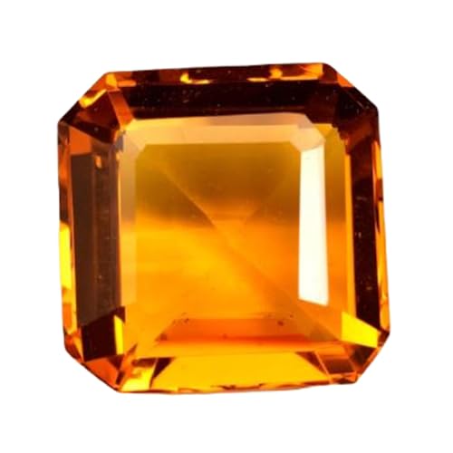 Citrine naturelle carrée 18,90 mm pour création de bijoux uniques GH_NAT_08063