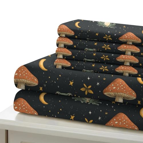 Housse de couette microfibre résistante 3D avec 2 taies d'oreiller douces