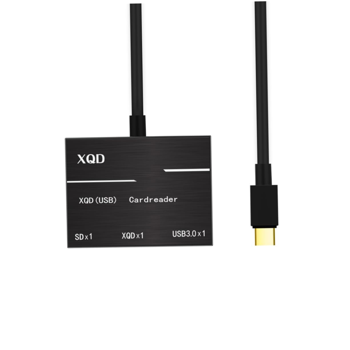 Uonlytech 3piezas Lector De Tarjetas Tipo-c Adaptador USB y Transmisión Rápida De Compatible con Diseño Negro
