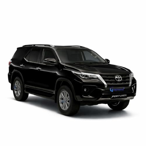 Image of Pringo Fortuner Toy Car for Kids | 1:36 Scale Diecast Pull Back Metal SUV Car | Openable Doors, Boot, Light & Sound | Toyota Fortuner SUV | Gift Toy for Boys 3+ Years | Black
