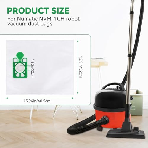 8 Stück kompatible Staubsaugerbeutel, ein Premium-Ersatz für Ihren Staubsauger