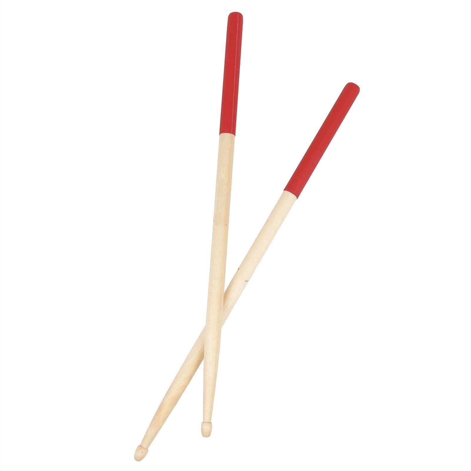 principiantes baquetas 3 Pares De Tambores De Tambor De Madera De Madera De Arce Punta Triangular Para Manija Sin Deslizamiento Accesorios De Batería