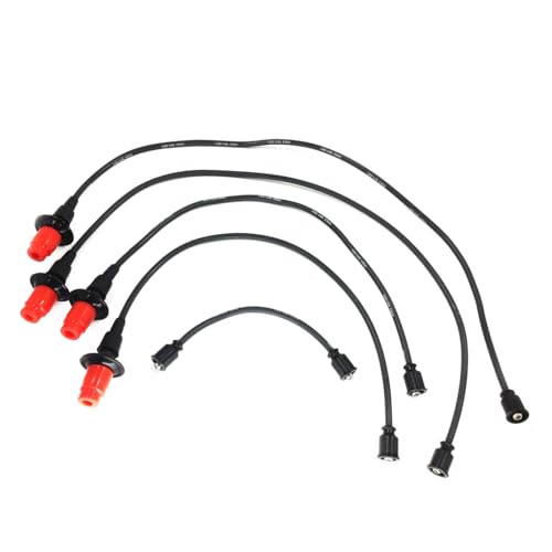 PartsFlow Spark Plug Wire Set for 1953-1980 Volkswagen VW Beetle Bug Bus GHIA 1200-1600cc 111998031A