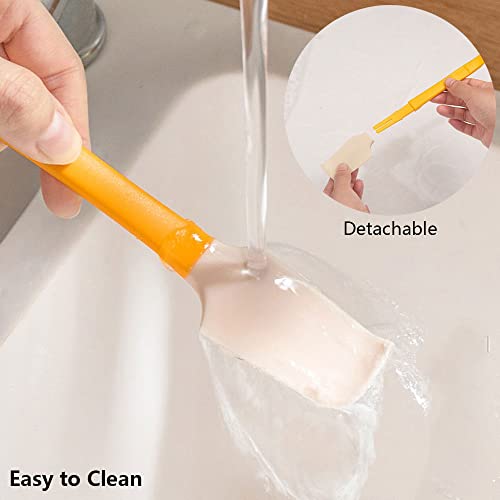 Silicone Jam Spreader Spatula with Can Opener End, Multi Purpose Spreaders for Jar, Peanut Butter Jelly Spreader, Chocolate Spreader Mixing Scraper, Spread with Clean Hands By Simple Spreading - image 7
