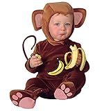 100% poliéster WIDMANN Mono del bebé Cutie Disfraz infantil de Animal Jungle Farm vestido de lujo