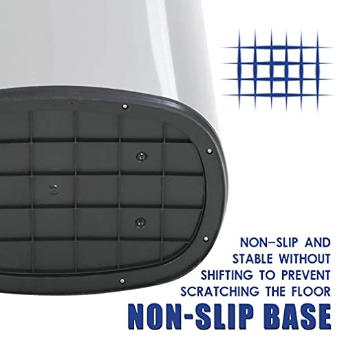 Kitchen Trash Can With Lid, 13 Gallon Automatic Garbage Can For Bathroom Bedroom Home Office 50 Liter Touch Free High-Capacity Brushed Stainless Steel Waste Bin #TOP3