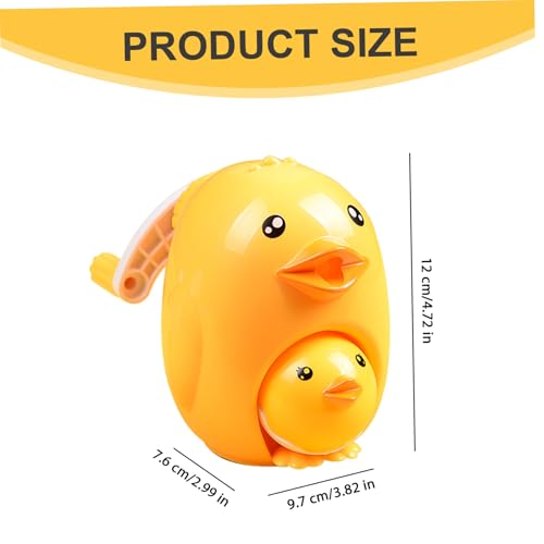 Apontador de lápis, apontador de lápis bonito para mamãe e bebê infantil, apontador manual com alça,