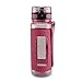 SMARDY Tritan Botella de Agua para Beber Pink - 700ml - de plástico sin BPA - Tapa de un Clic - fácil de Abrir - ecológica - Reutilizable