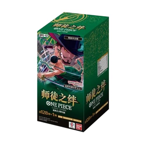 One Piece Trading Cards | Simplified Chinese | 15+ Years | OPC-12 | Bonds of Master and Disciple
