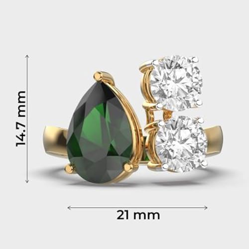 Bague solitaire argent 925 pierre verte : finis les bijoux ternes