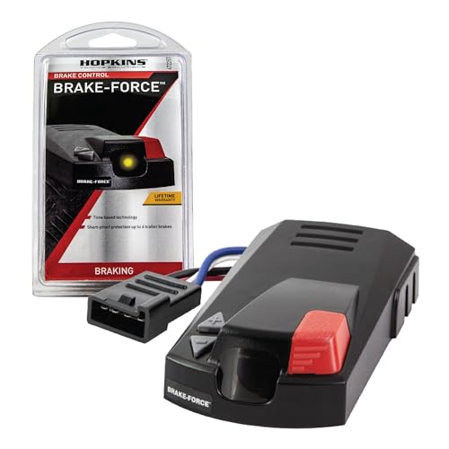 Hopkins 47225T Brake-Force Brake Control Up to 4 Trailer Brakes