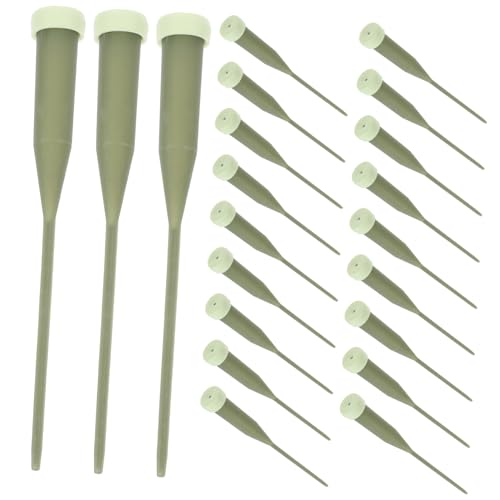 OSALADI 50pezzi Tubi Floreali Verdi per Acqua Kit di Tubi per Fiori Singoli Estensibili per Steli di Fiori Accessori per Composizioni Floreali