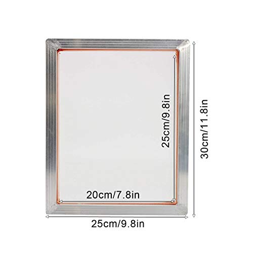 Aluminium-Siebdruckrahmen´für Siebdruck mit 110 weißem Netzgewebe - klein