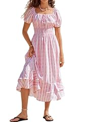 Pink Vertical Stripe Floral