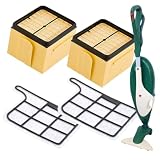 NAMAI - 2 Filtri Hepa + 2 Filtri Motore Compatibili con Folletto VK135/136