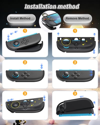 Image of WAXITY Hard Protective Case, Dockable Cover Shell for Nintendo Switch 2