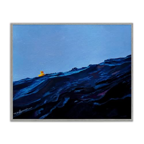 Cadre Duck Gray Stupell de Keith Thomson pour salon moderne 40x50cm