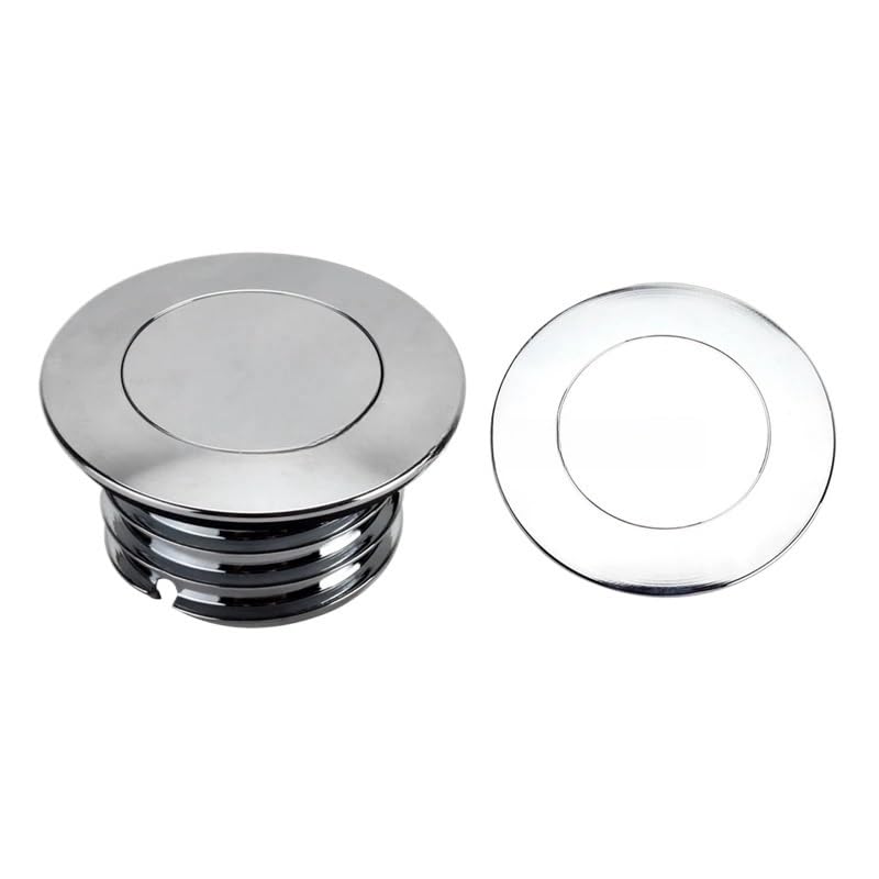 Bouchon de réservoir d'essence encastré aluminium CNC pour Harley FLFB FLDE