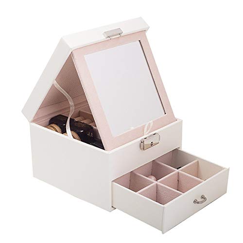 Boîte à bijoux de chambre pour organiser vos bracelets et boucles sur votre coiffeuse