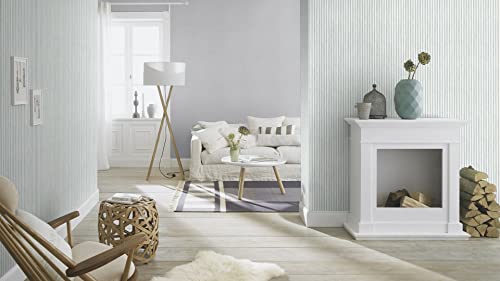 Rasch paperhangings Non Woven Wallpaper (Grafisch) Blue White 10,05 m x 0,53 m Bambino XIX 252743, 53 x 1005 cm - Image 4