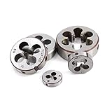 Drehung: Linkshänder 1pc M3 M6 M8 M10 M12 M14 M16 M18 M20 Links Hand Maschine Gewinde Sterben Metallbearbeitung Schraube Gewinde maschine Metrische Sterben (Color : M12x1.75)