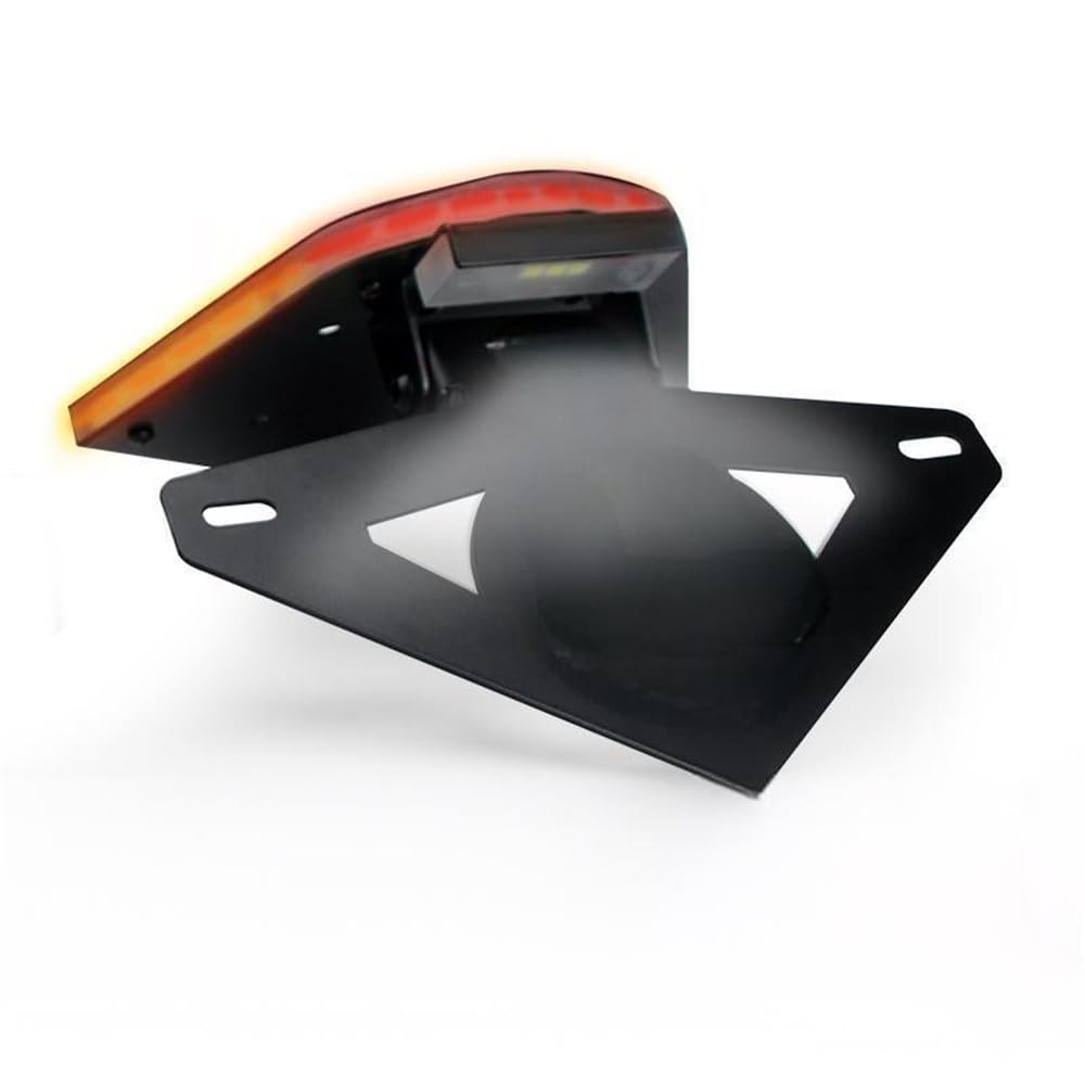 DDGBERFP For S1000RR 2020-2022 Motorcycle Rear License Plate Frame Short Tail License Plate Frame