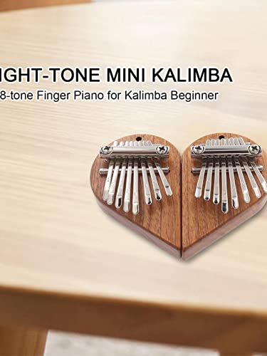 Mini kalimba avec 8 touches – Piano à pouce – Instrument de musique Marimba – Instrument de musique – Pour enfants et… - Les Beatles, Paul McCartney, John Lennon, RIngo Starr, George Harrison Mini kalimba avec 8 touches - Piano à pouce - Instrument de musique Marimba - Instrument de musique - Pour enfants et… – Image 4