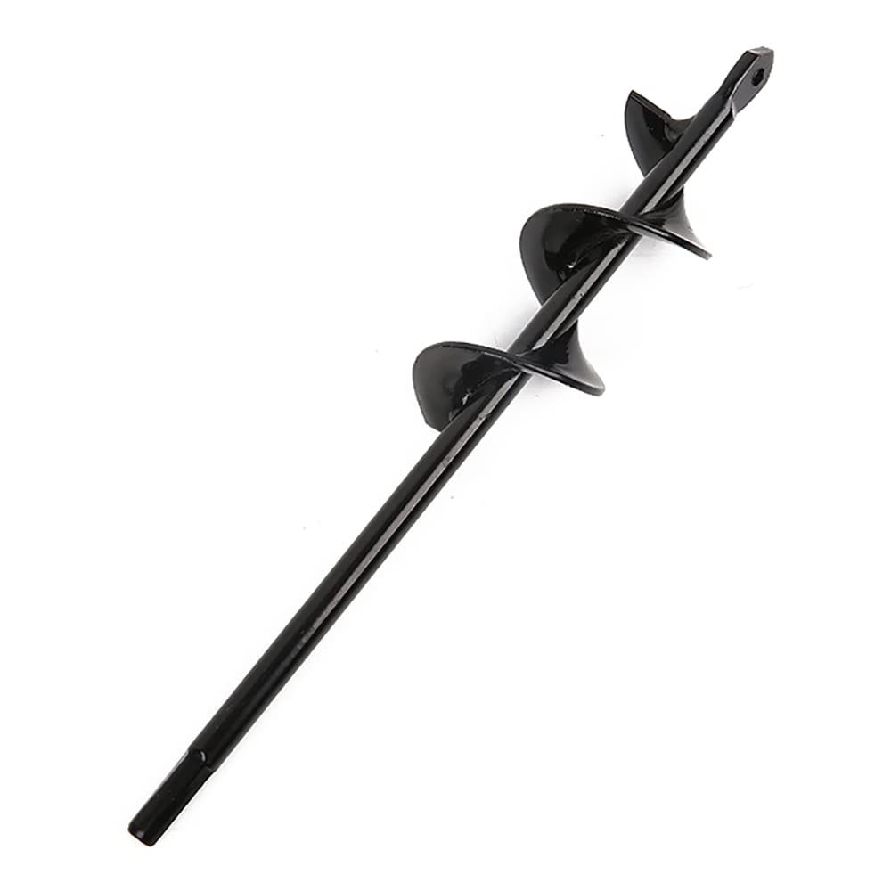 SagaSave Garden Auger Drill Bit, Auger Post Hole Digger Bit with 3/8” Shank Dia, Spiral Rapid Planter Tool for Planting Bulbs Seedlings - 50 * 220mm
