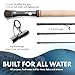 LAMSON | Liquid 6wt Moderate/Medium-Fast Action Fly Fishing Rod | All Water | 9 Foot 4-Piece, w/Tube